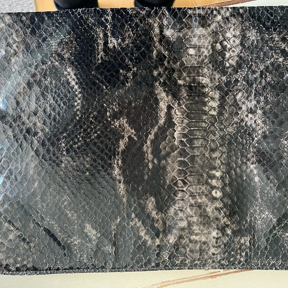 Multicolored tan/black BCBGeneration purse or case. NEVER USED - Picture 1 of 5